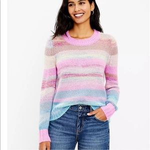 Loft space dye sweater